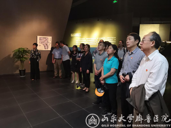 加强基层党建工作 争做医疗服务先锋——血液科党支部开展参观莱芜战役纪念馆主题党日活动